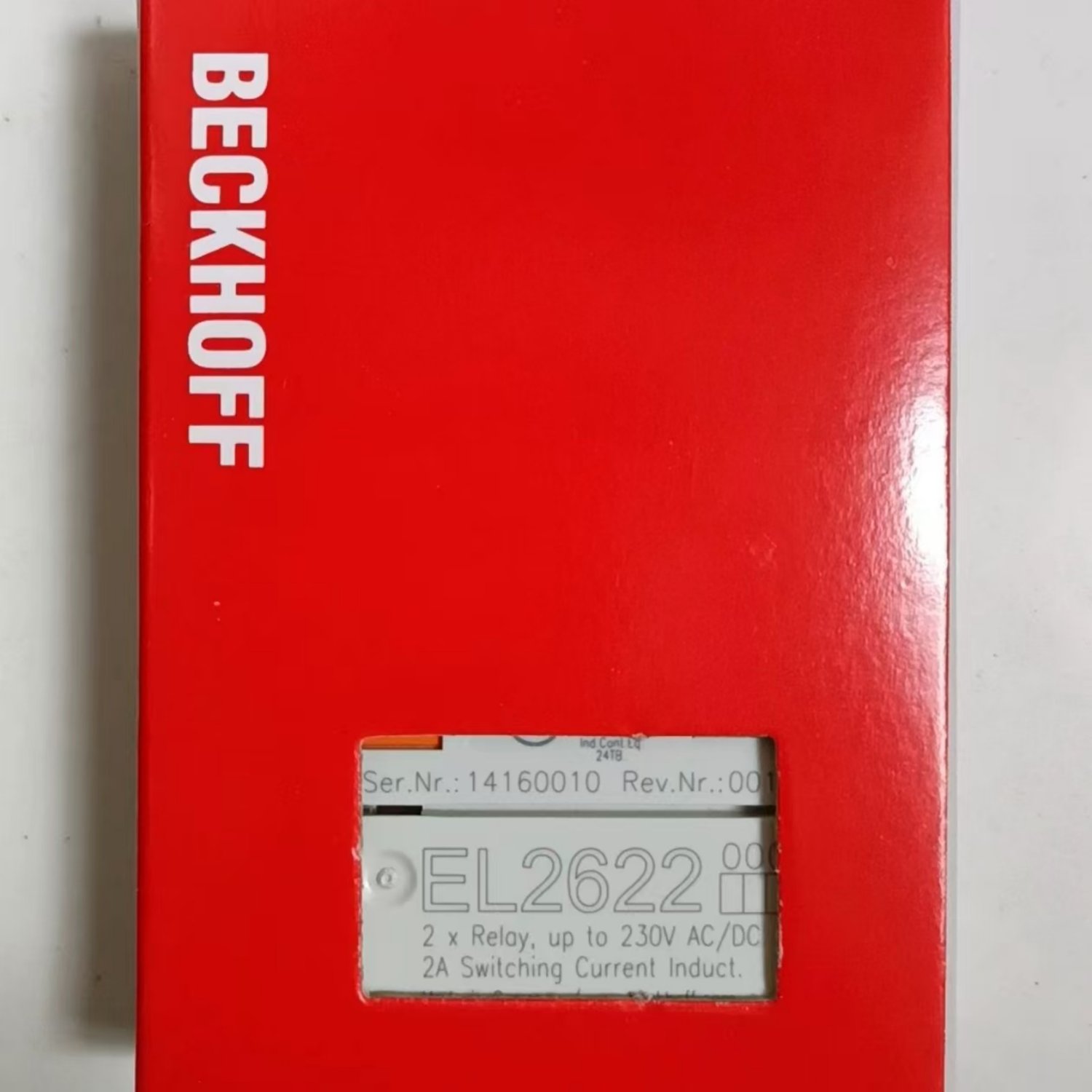 Beckhoff Automation EL2622 2-Channel Relay Output EtherCAT Terminal