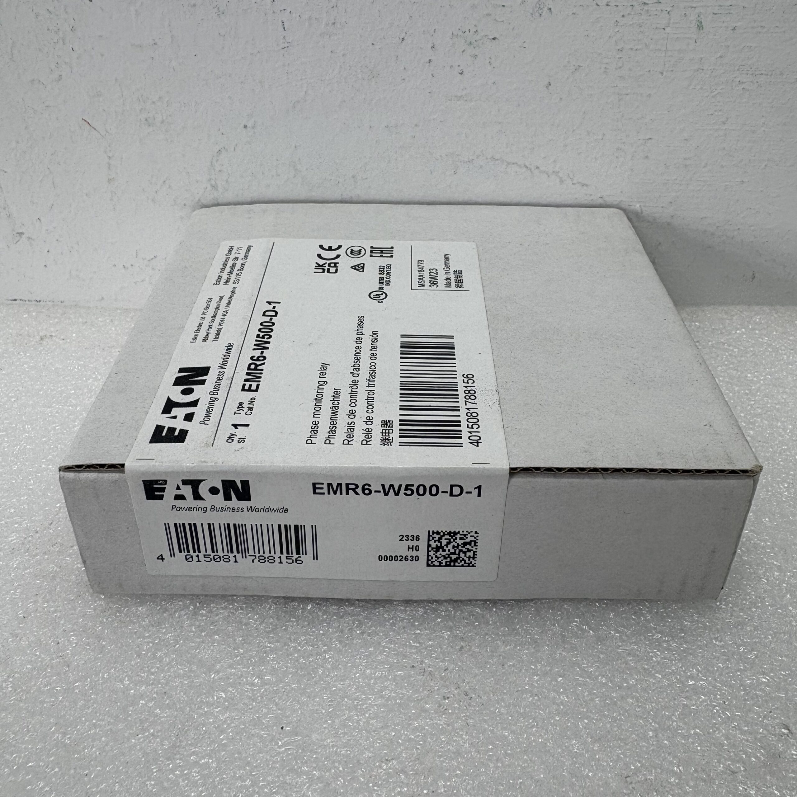 EATON EMR6-W500-D-1 Voltage Monitoring Relay