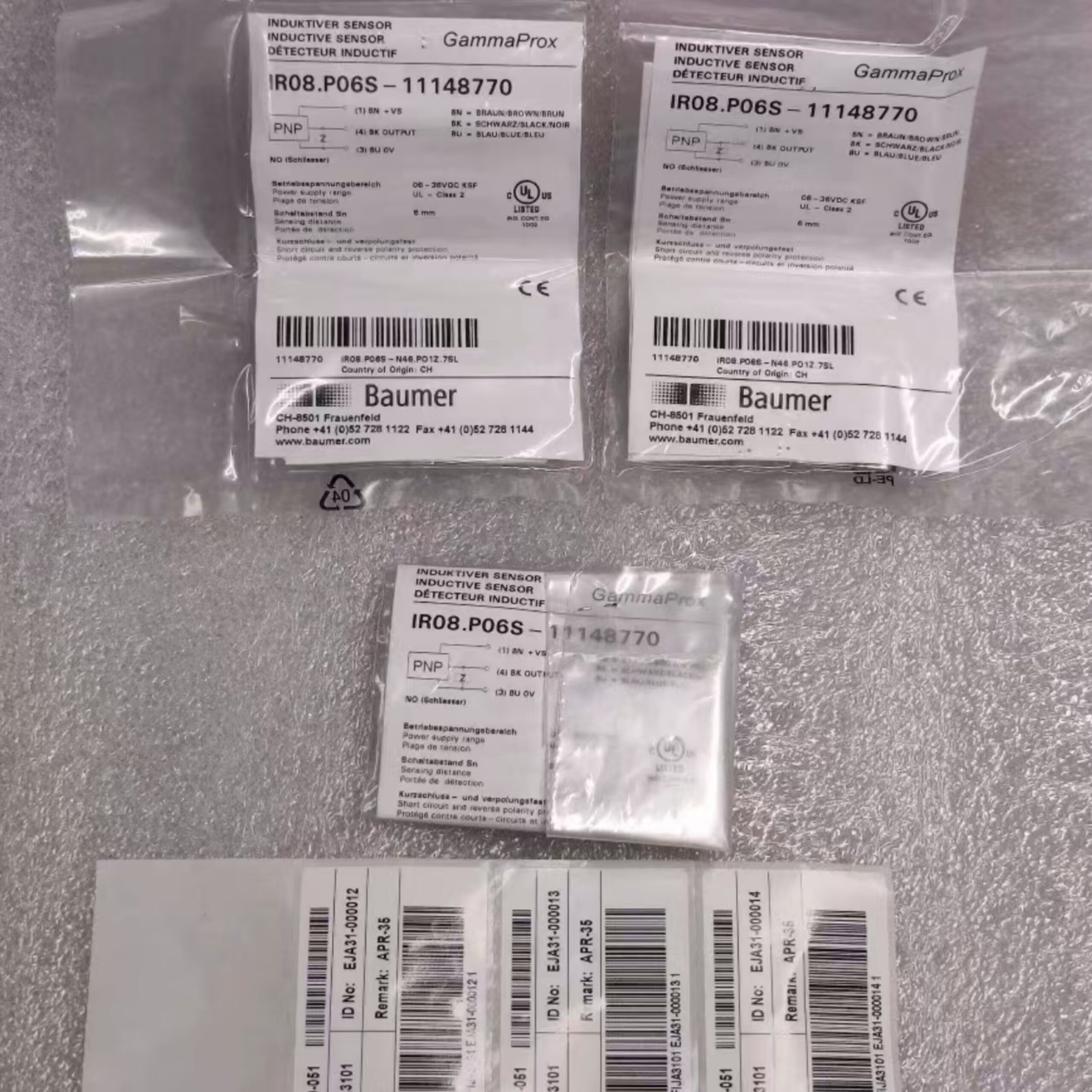 IPF ELECTRONIC IR08.P06S-11148770 M8 Inductive Proximity Sensor - Image 4