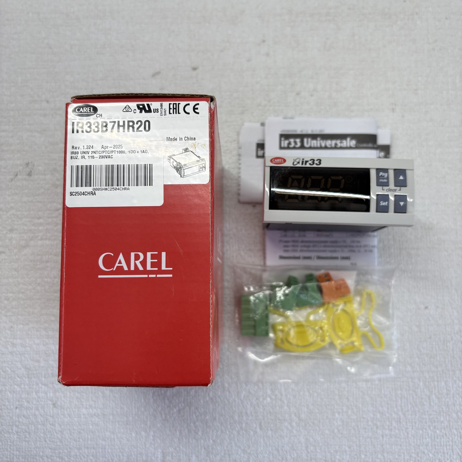 IR33B7HR20 CAREL Digital Electronic Controller - Image 2
