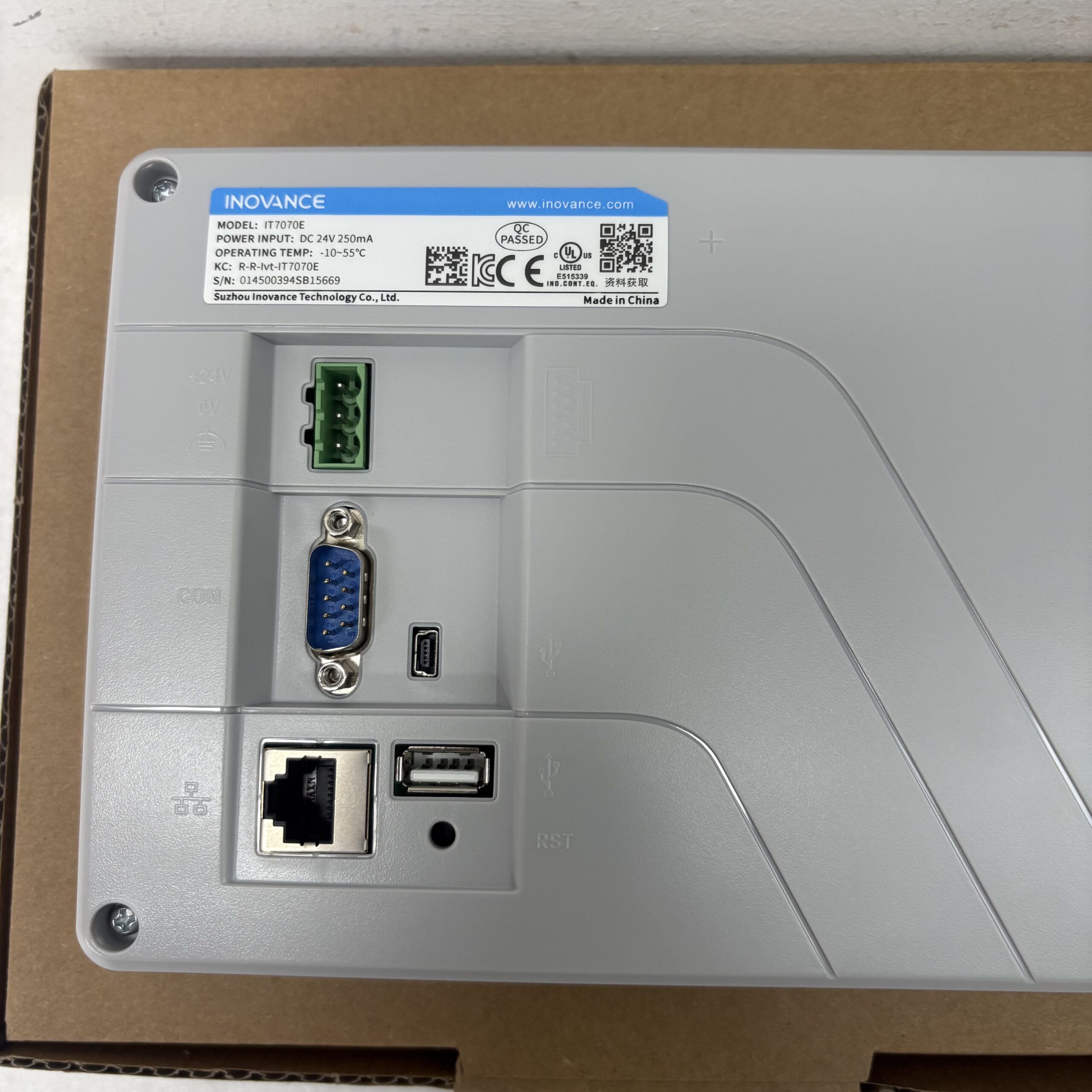 Inovance IT7070E HMI Touch Panel - Image 4