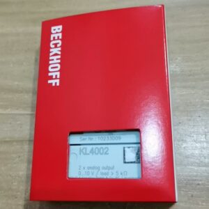 Beckhoff KL4002 Bus Terminal, 2-Channel Analog Output 0...10 V, 12 bit (K-Bus)
