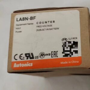 AUTONICS LA8N-BF compact, 8-digit LCD digital counter