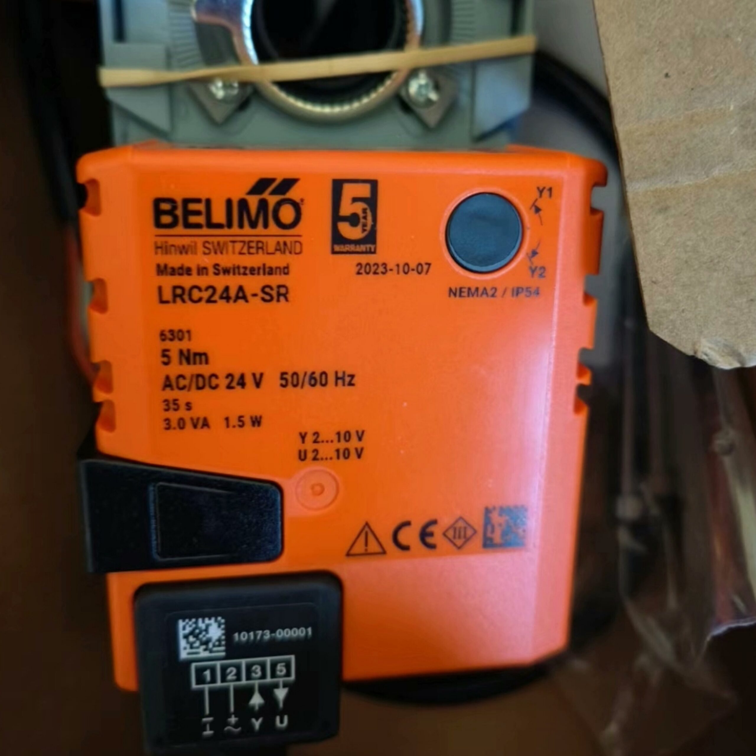 BELIMO LRC24A-SR Rotary Valve Actuator