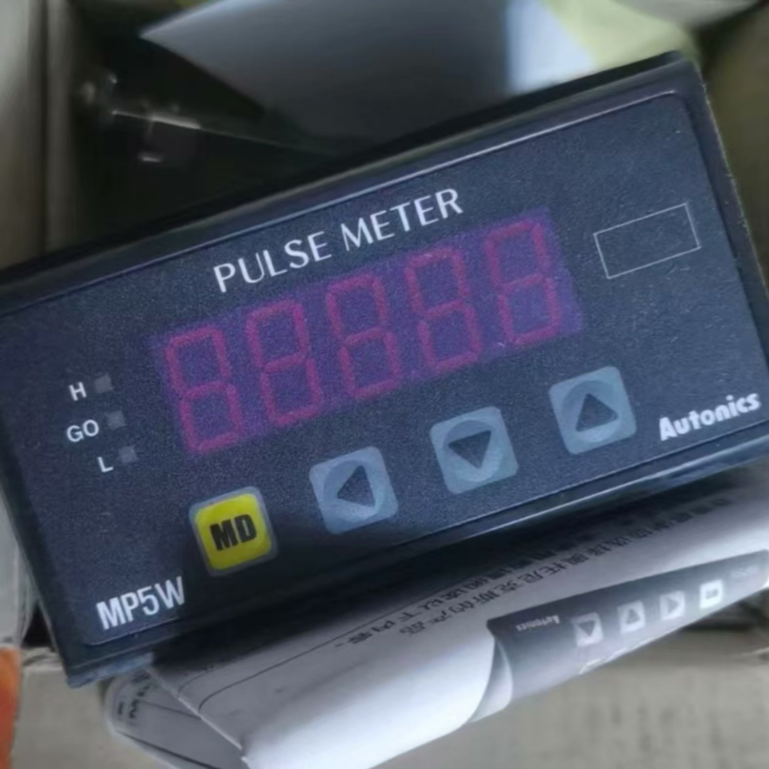 Autonics MP5W-41 Digital Pulse Meter - Image 2