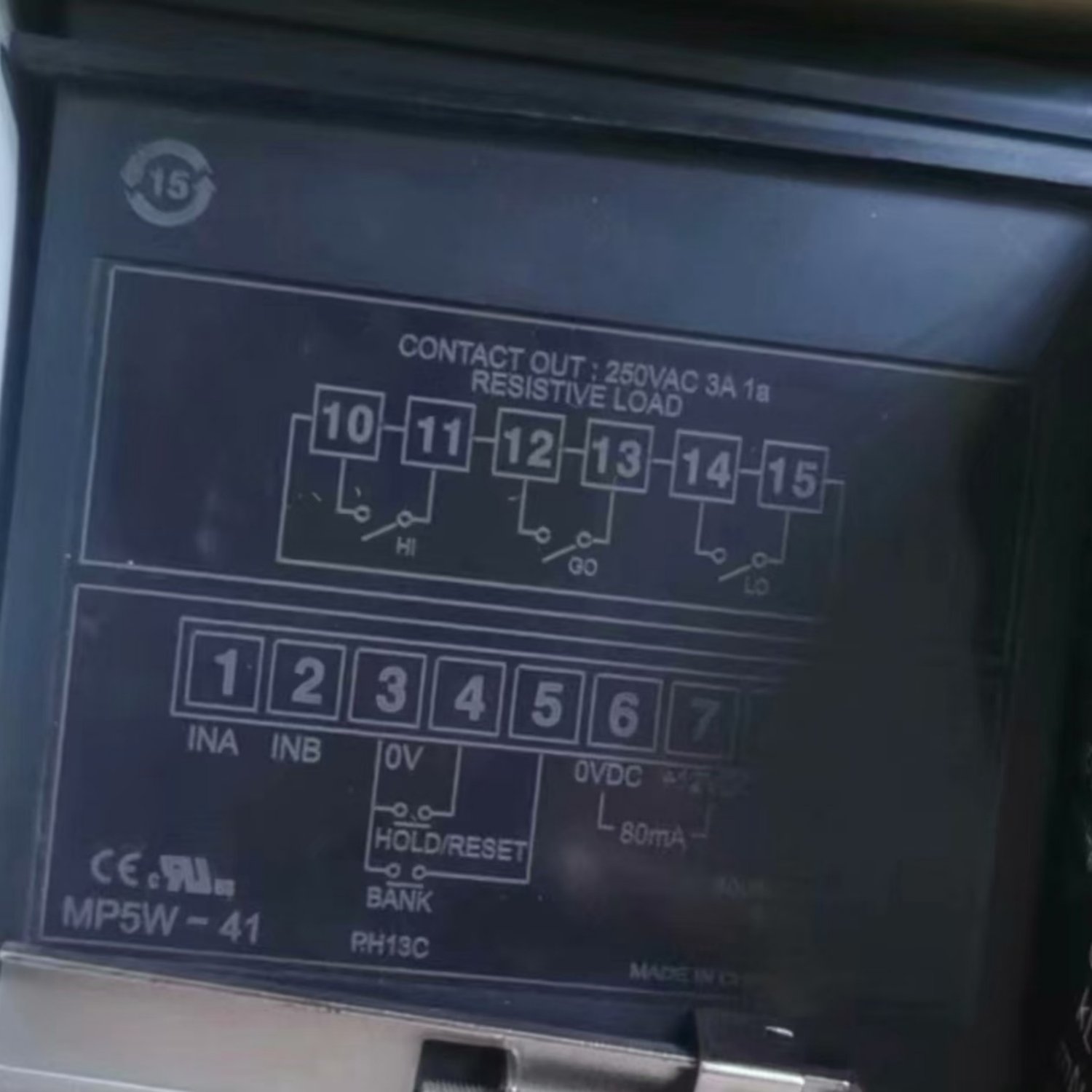 Autonics MP5W-41 Digital Pulse Meter - Image 3