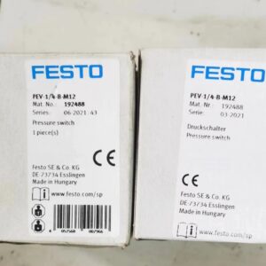 Festo PEV-1-4-B-M12 192488 Pneumatic Pressure Switch