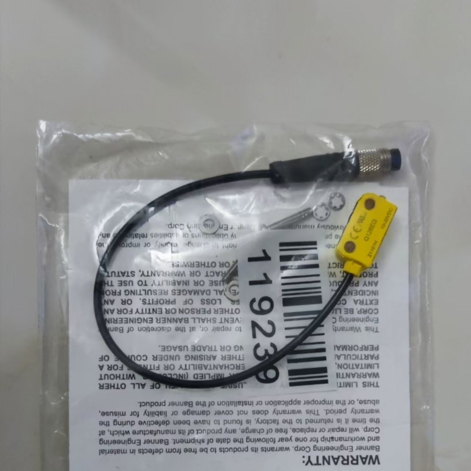 Banner Engineering Q12AB6RQ Opposed-Mode Photoelectric Sensor Receiver - Image 2