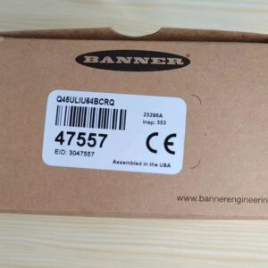 Banner Q45ULIU64BCRQ Ultrasonic Distance Sensor