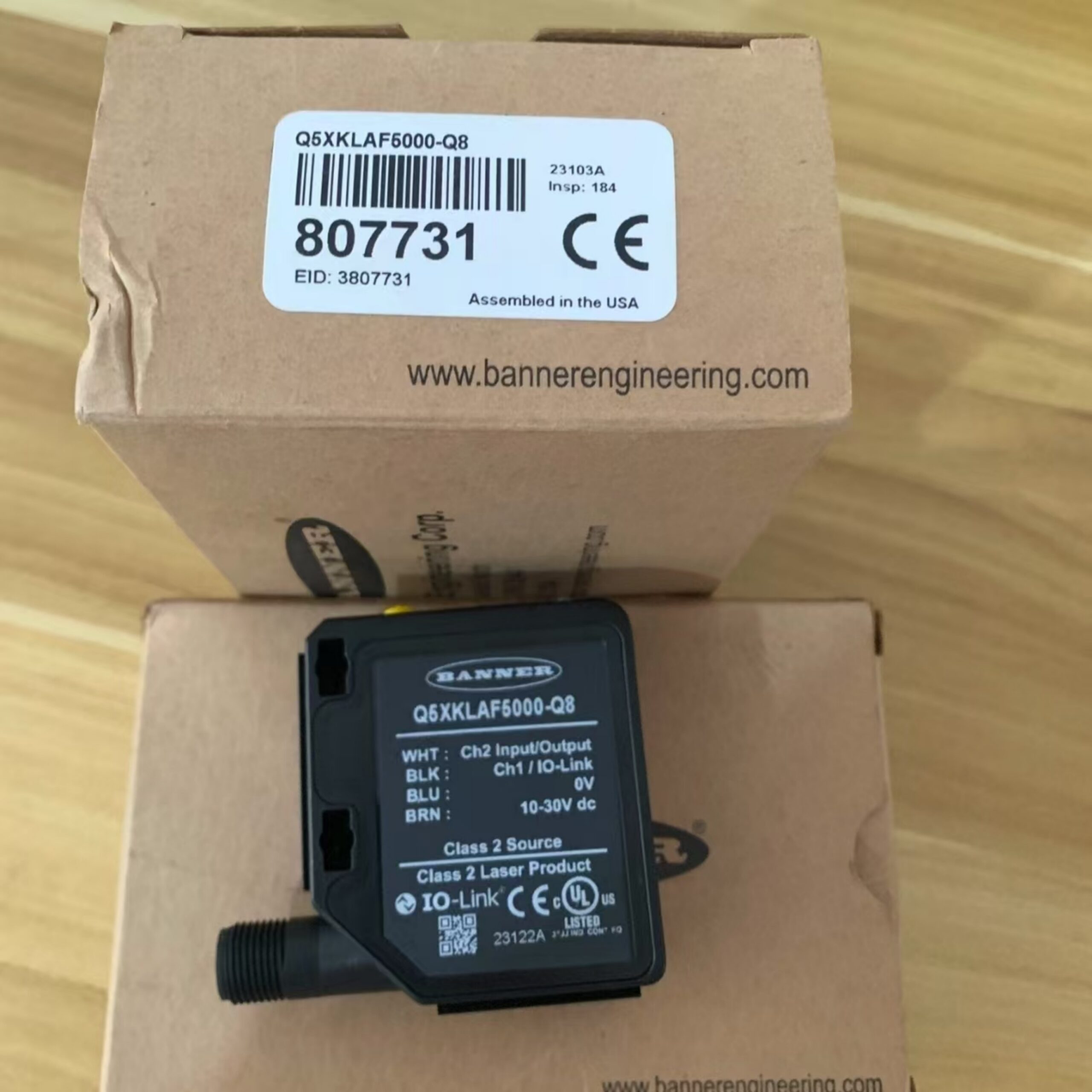 BANNER Q5XKLAF5000-Q8 High-Power, Multi-Purpose Laser Distance Sensor - Image 4