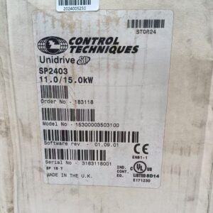 Emerson SP2403 Unidrive SP AC Drive