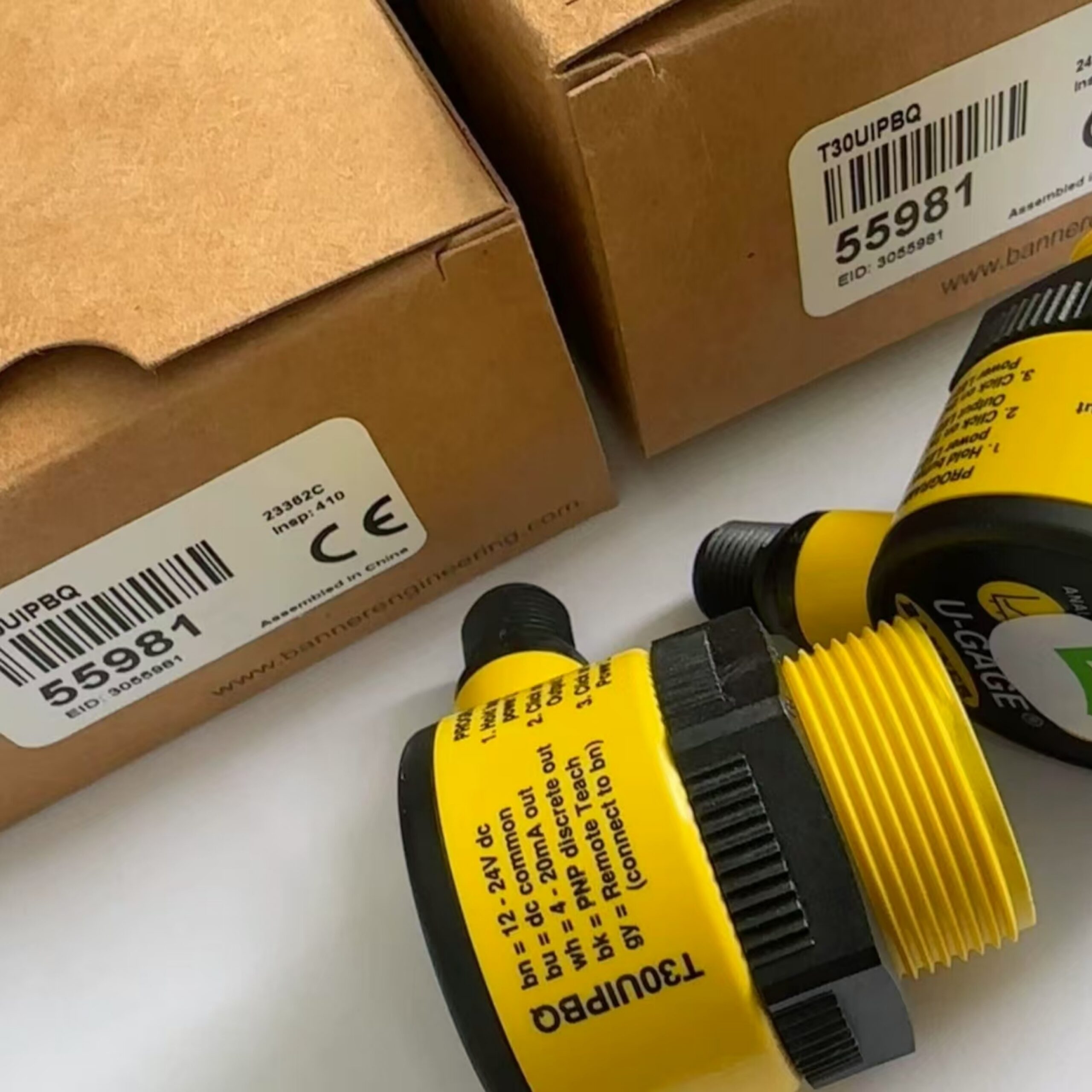 BANNER T30UIPBQ Ultrasonic Distance Sensor