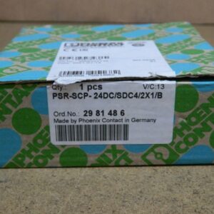 PHOENIX CONTACT 2981486 PSR-SCP Safety Relay