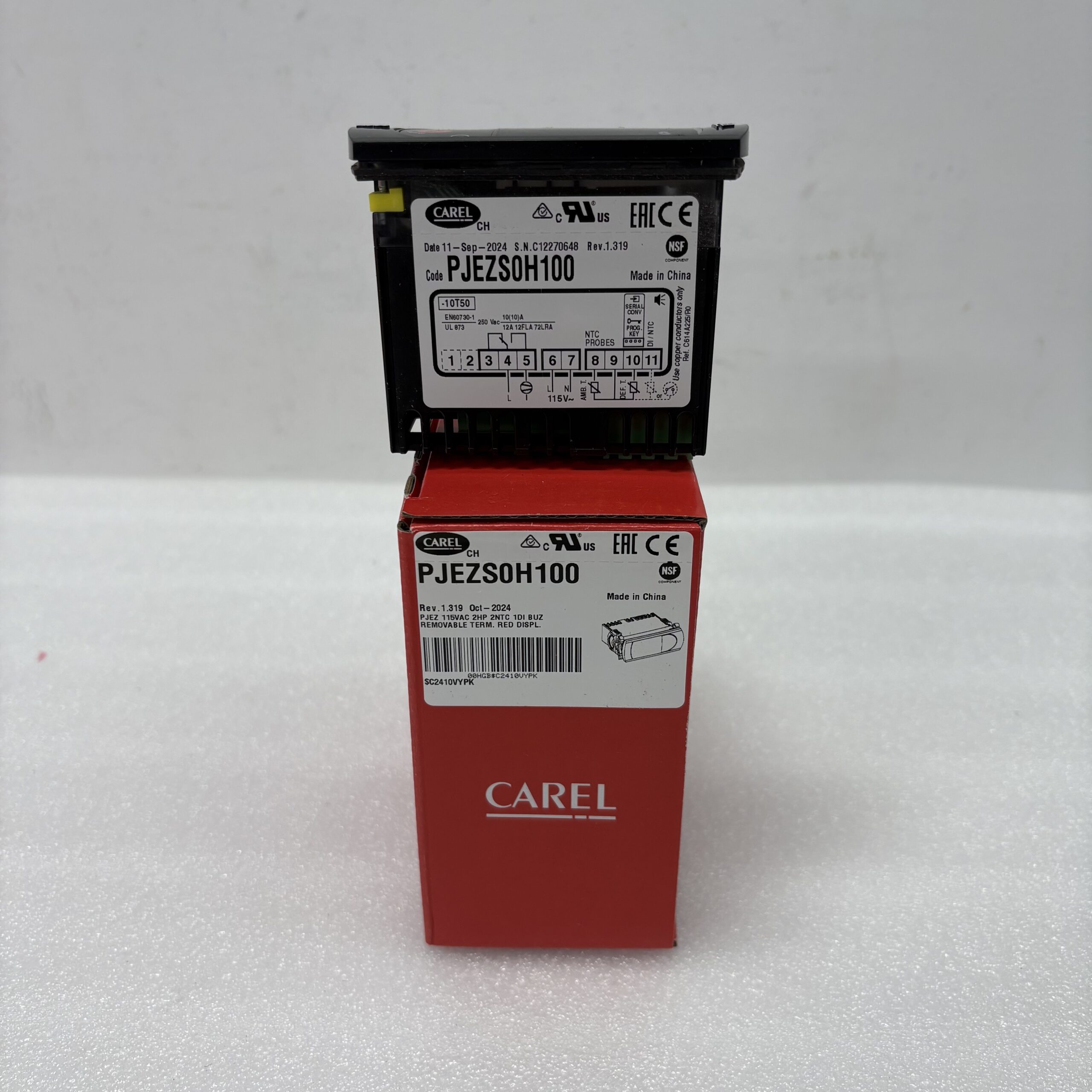 CAREL PJEZS0H100 Refrigeration Controller – product view 5