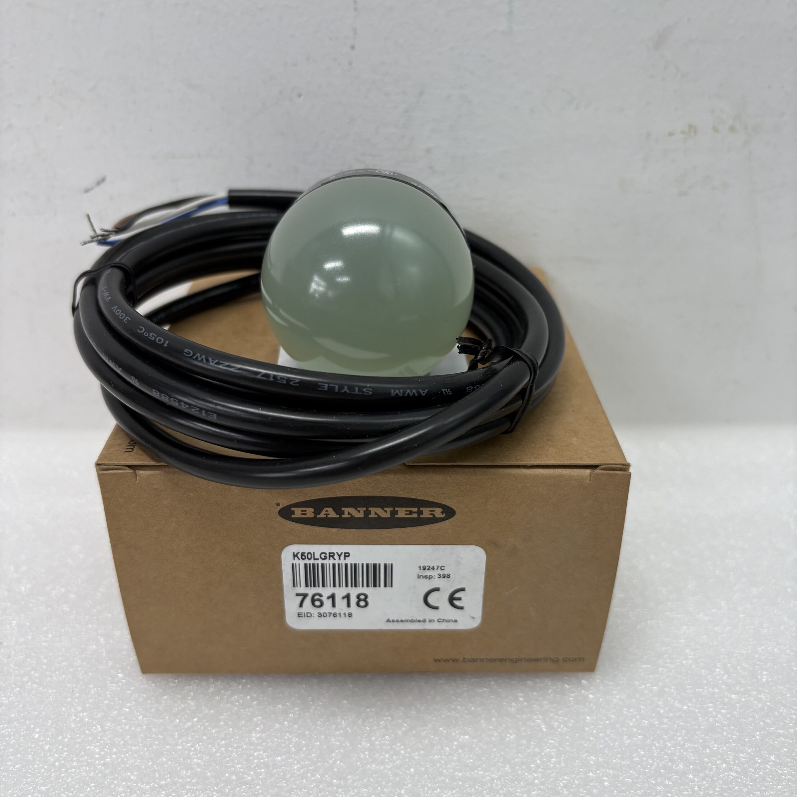 Banner K50LGRYP Three-Color LED Indicator – product view 3