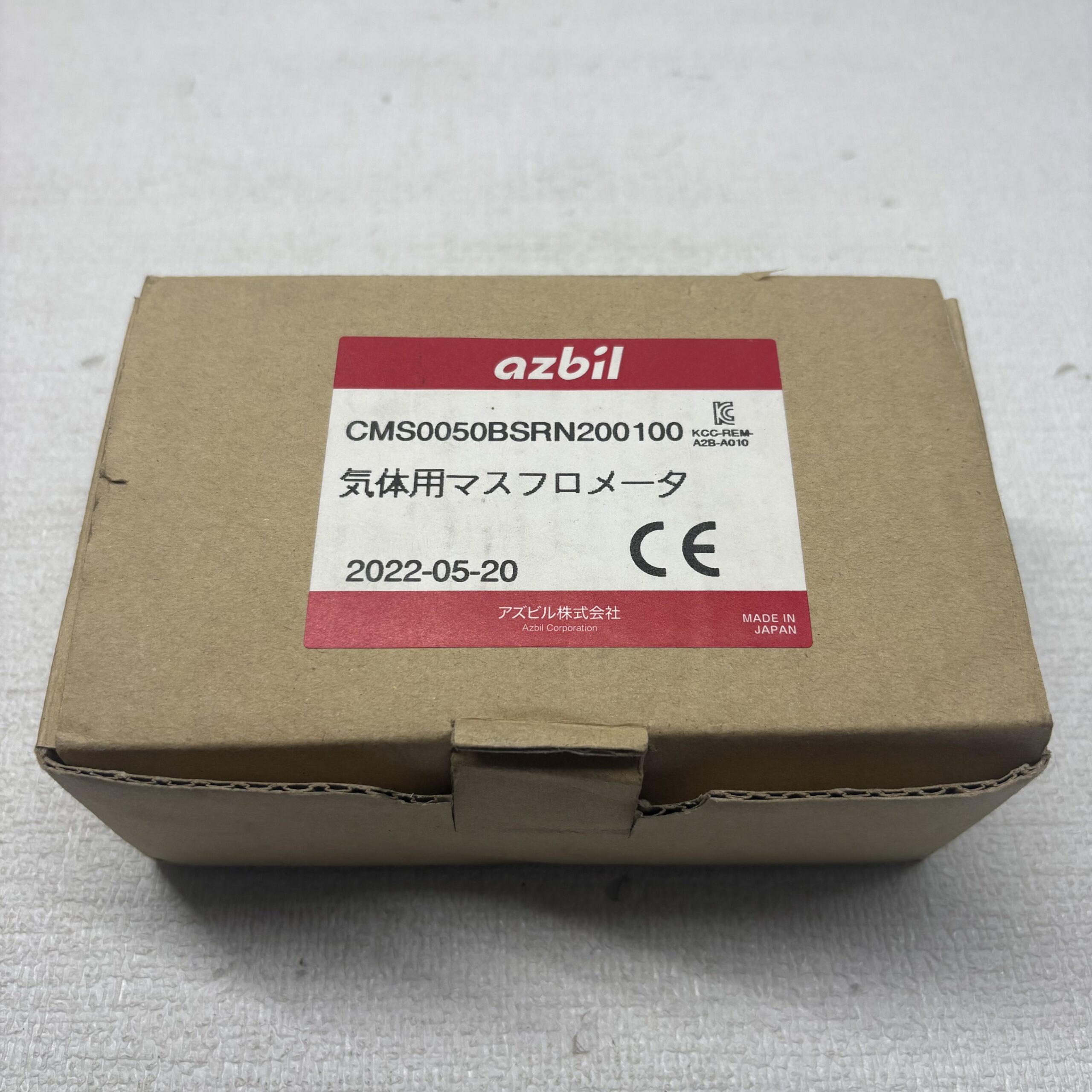 Azbil CMS0050BSRN200100 Gas Mass Flow Meter – product view 1